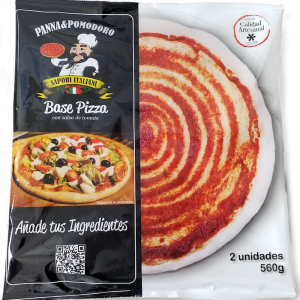 Frozen pizza base