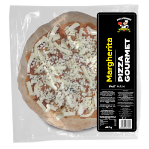 Pizza Margherita gourmet