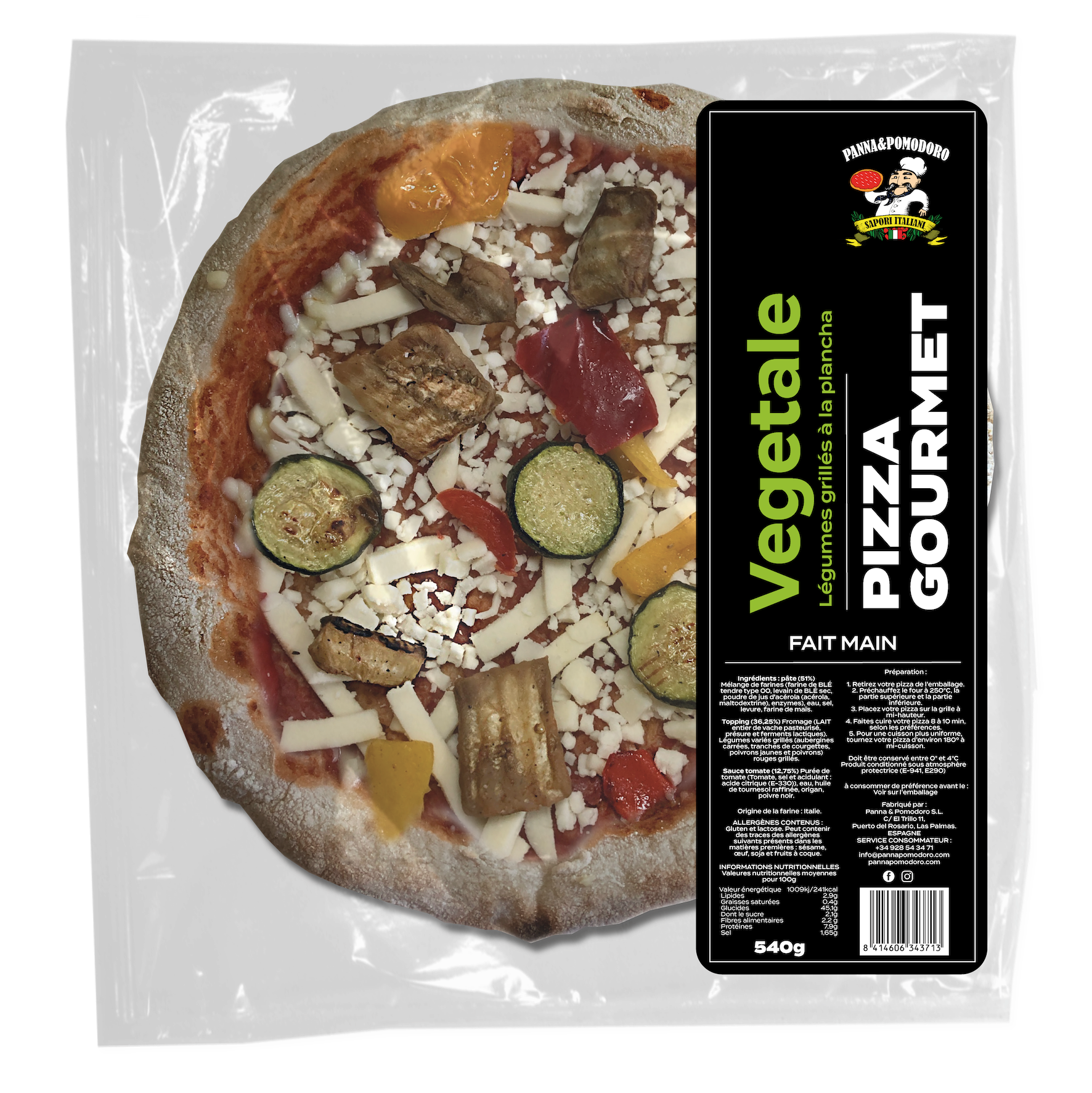 Pizza Gourmet Vegetale